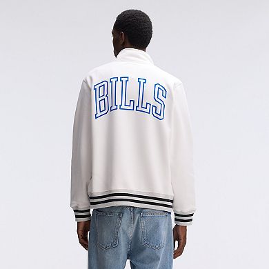 Fanatics Oatmeal Buffalo Bills IconicFleece Full-Zip Jacket