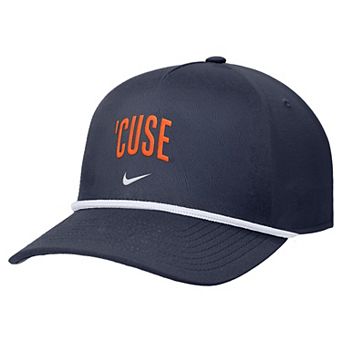 Men's Nike Navy Syracuse Orange Rise Adjustable Hat