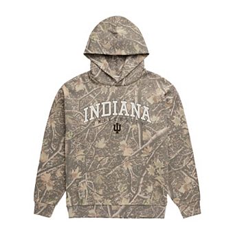 Men's Uscape Apparel Camo Indiana Hoosiers Back Bay Fleece Hoodie