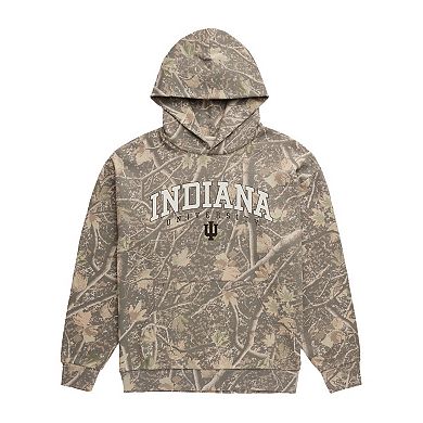 Men's Uscape Apparel Camo Indiana Hoosiers Back Bay Fleece Hoodie