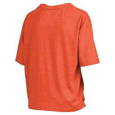 Women's Pressbox Orange Syracuse Orange Nelson T-Shirt