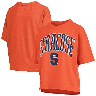Women's Pressbox Orange Syracuse Orange Nelson T-Shirt