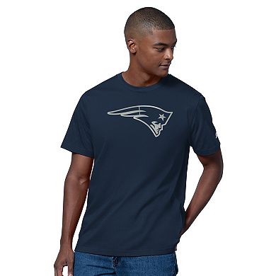 Men's Starter Navy New England Patriots Thursday Night Gridiron T-Shirt