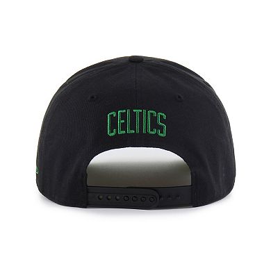 Men's Brand Seen by '47 Black Boston Celtics Sorry I Was Hooping Hitch Adjustable Hat