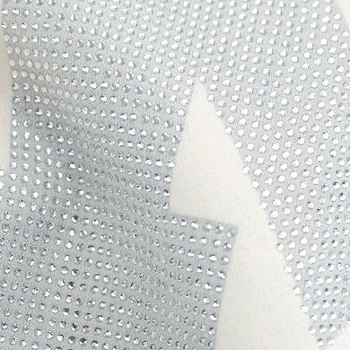 Women's Starter Cream Dallas Cowboys Rhinestone Relaxed Hoodie