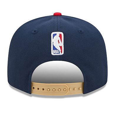 Men's New Era Navy Philadelphia 76ers 2025/26 City Edition 9FIFTY Snapback Hat