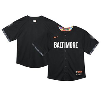 Infant Nike Black Baltimore Orioles City Connect Limited Jersey