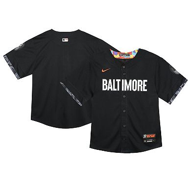 Infant Nike Black Baltimore Orioles City Connect Limited Jersey