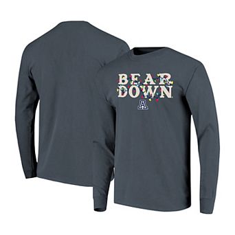 Women's Image One Denim Arizona Wildcats String Lights Comfort Color Long Sleeve T-Shirt