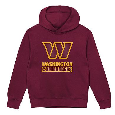 Toddler Outerstuff Burgundy Washington Commanders Back to Basics Hoodie