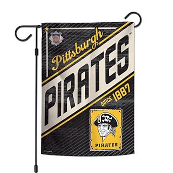 WinCraft Pittsburgh Pirates 12" x 18" Cooperstown Collection Double-Sided Garden Flag