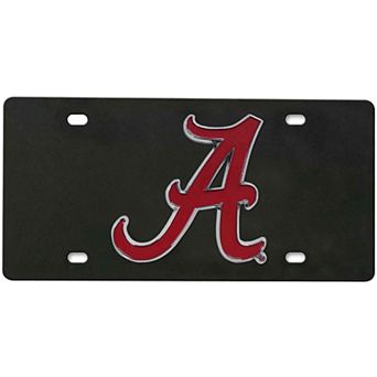 Logo Brands Alabama Crimson Tide Diecast License Plate