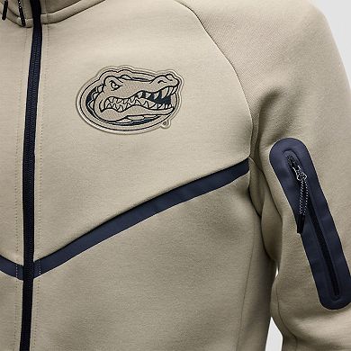 Men's Nike Olive Florida Gators Tech Fleece Full-Zip Windrunner Hoodie