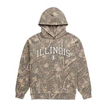 Men's Uscape Apparel Camo Illinois Fighting Illini Back Bay Fleece Hoodie
