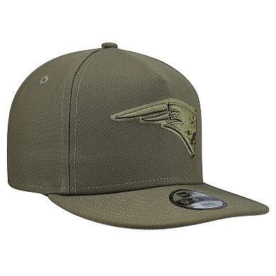 Youth New Era Olive New England Patriots Color Pack A-Frame 9FIFTY Snapback Hat