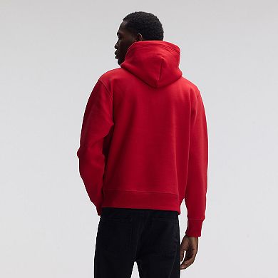 Fanatics Scarlet San Francisco 49ers IconicFleece Flocked Hoodie