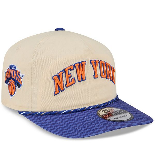 Men's New Era Cream/Blue New York Knicks 2025/26 City Edition