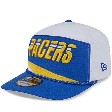 Men's New Era White/Blue Indiana Pacers 2025/26 City Edition 19TWENTY Adjustable Hat