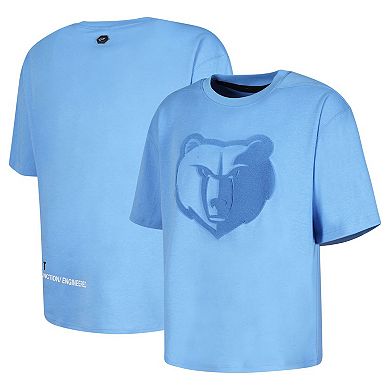 Men's Protege Light Blue Memphis Grizzlies Eco-Poly Interlock Fashion Tonal T-Shirt