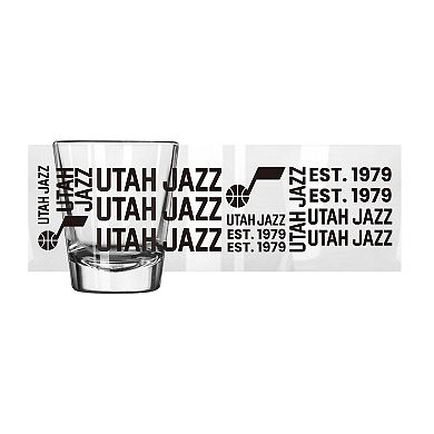 Utah Jazz 4-Pack 2oz. Shot Glass Set