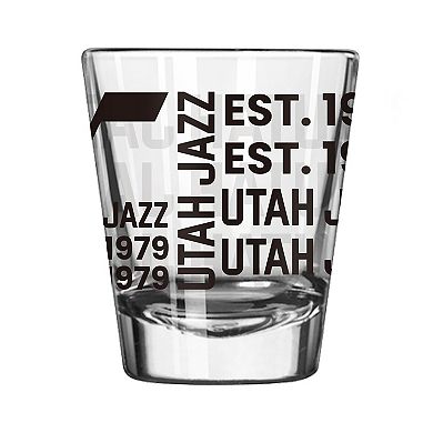 Utah Jazz 4-Pack 2oz. Shot Glass Set