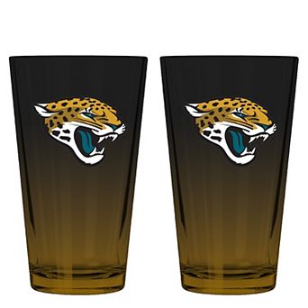 The Memory Company Jacksonville Jaguars Two-Pack 16oz. Ombre Pint Glass Set