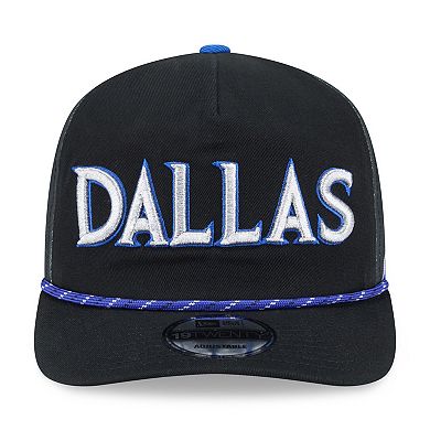 Men's New Era Black Dallas Mavericks 2025/26 City Edition 19TWENTY Adjustable Hat