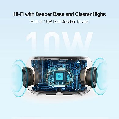 Night Light Alarm Bedroom Light Clock White Noise Sound Machine Alarm Clock With Hi-fi Sounds