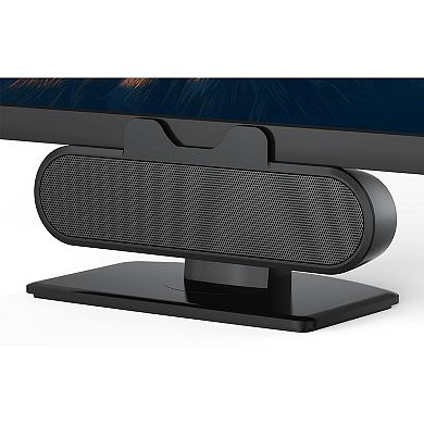 Computer Speakers Desktop Monitor With Clip Sound Laptop Loud