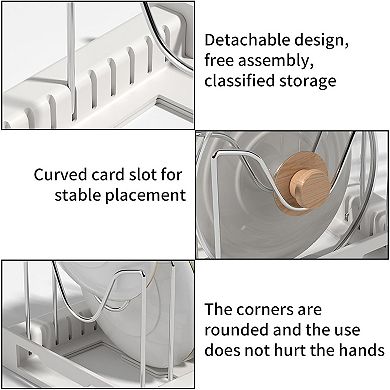 Retractable Cookware Rack - Adjustable, Space-Saving Kitchen Storage