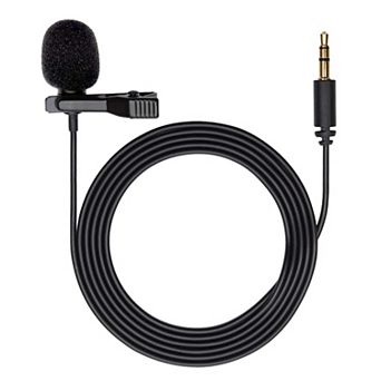 Movo DOM1 Lavalier Omnidirectional Condenser Microphone for DJI Osmo Handheld 4K Camera
