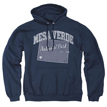 Big & Tall Mesa Verde State Line Graphic Pullover Hoodie