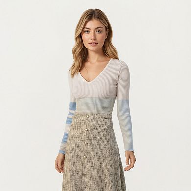 Women’s Textured A-Line Midi Skirt with Soft Woven Feel and Smooth Flowing Silhouette