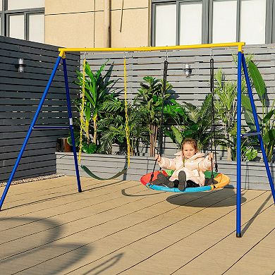 2 Pack Swing Seat Replacement and Saucer Tree Swing for Playsets Without Stand