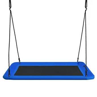 60 in Platform Tree Swing Outdoor with 2 Hanging Straps