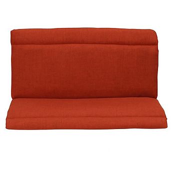 Blazing Needles,Oudoor Loveseat Glider Cushion (1 pc Seat and Back)
