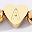 Gold Tone Letter A