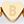 Gold Tone Letter B