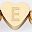 Gold Tone Letter E