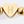 Gold Tone Letter H