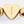 Gold Tone Letter I