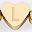 Gold Tone Letter L
