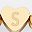 Gold Tone Letter S