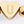 Gold Tone Letter U