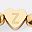 Gold Tone Letter Z