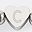 Silver Tone Letter C