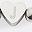 Silver Tone Letter J