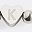 Silver Tone Letter K