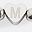 Silver Tone Letter M