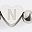 Silver Tone Letter N